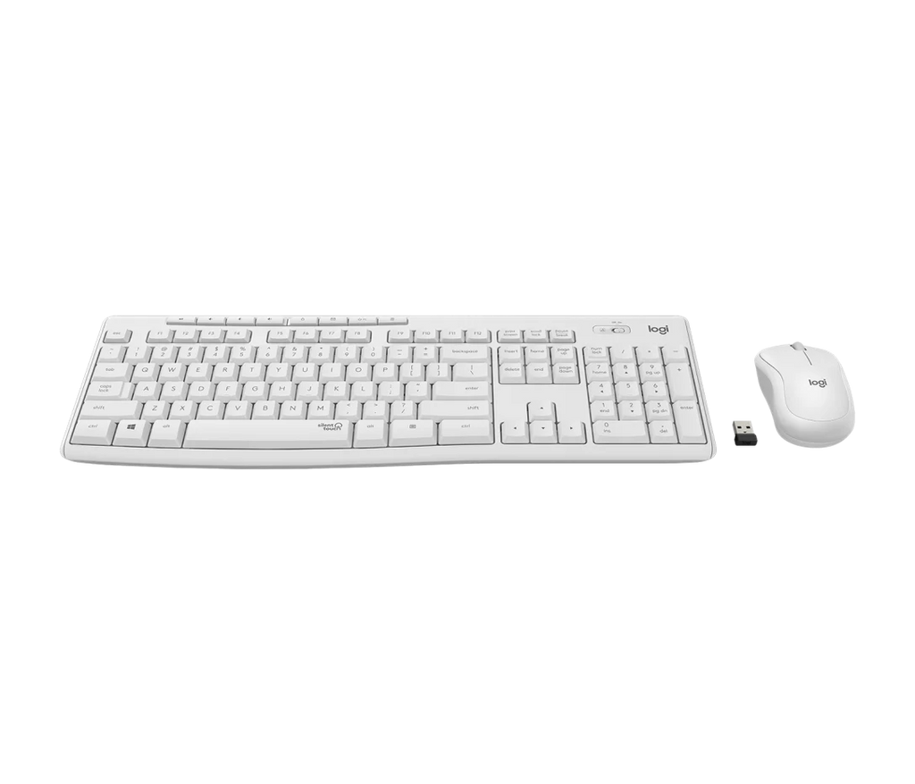 Logitech MK295 Wireless Keyboard and Mouse Combo – Silent, Reliable & Comfortable - BROMY