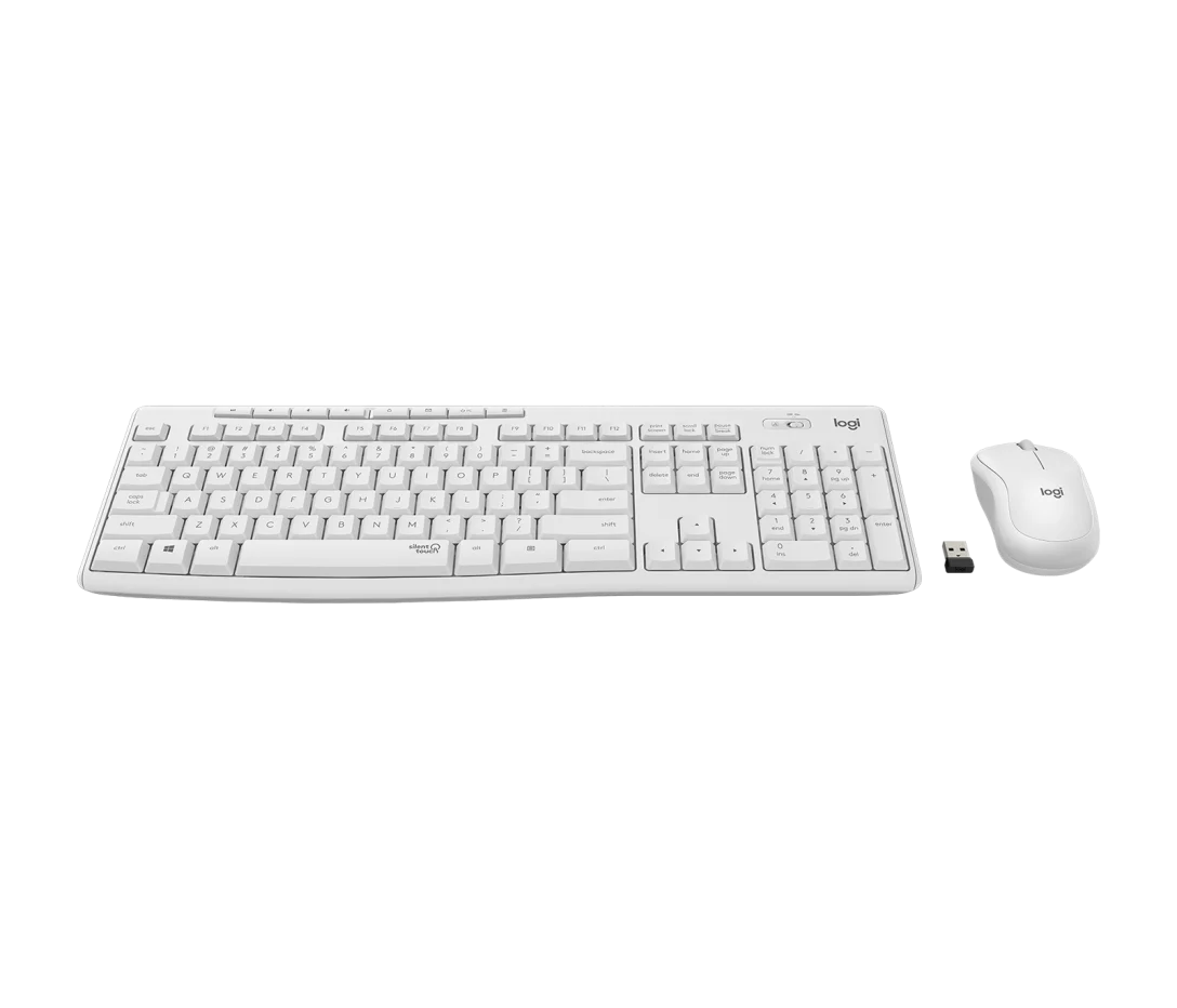 Logitech MK295 Wireless Keyboard and Mouse Combo – Silent, Reliable & Comfortable - BROMY