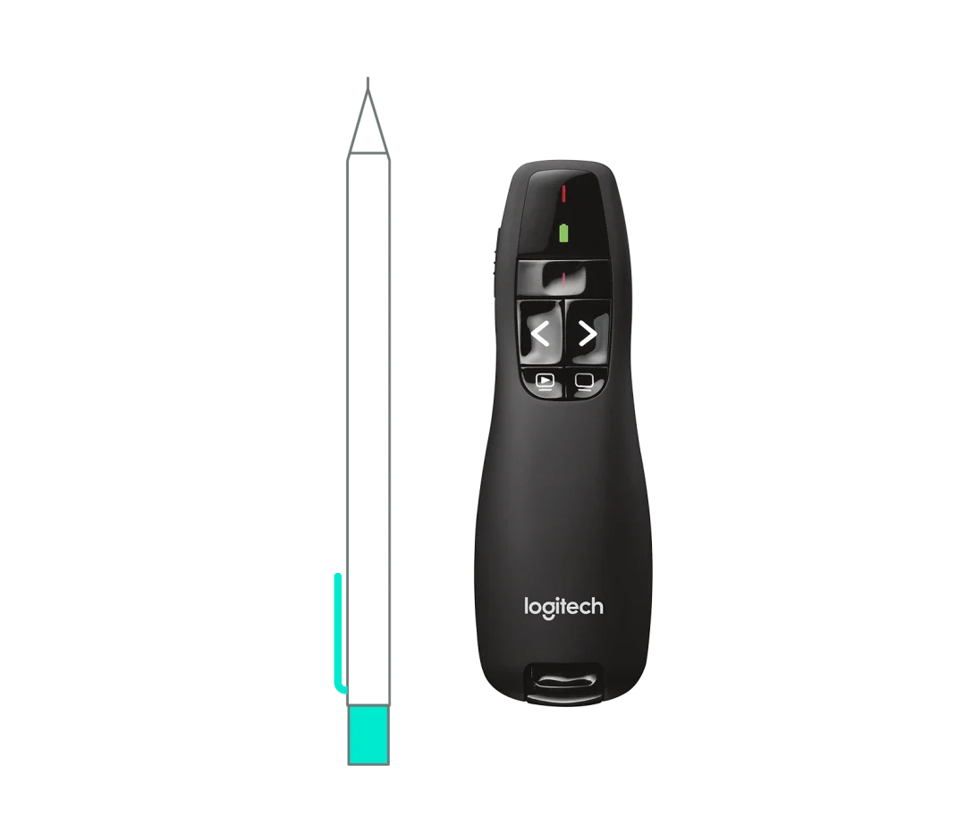 Logitech R400 Laser Presentation Remote