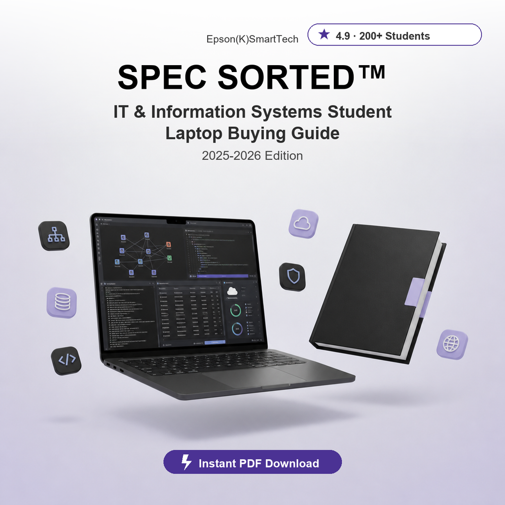 Spec Sorted IT and Information Systems laptop buying guide main product image
