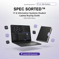 Spec Sorted IT and Information Systems laptop buying guide main product image