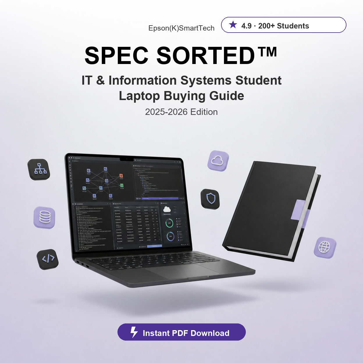 Spec Sorted IT and Information Systems laptop buying guide main product image