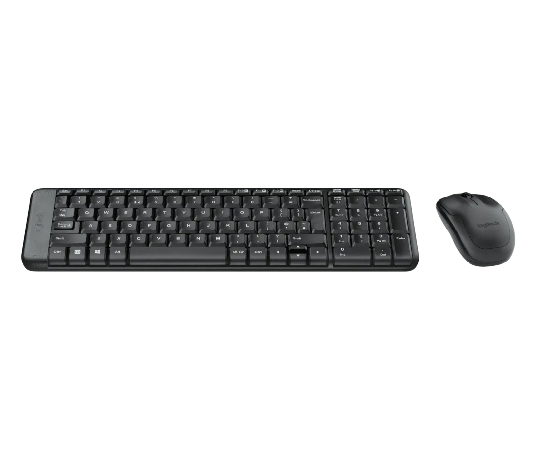 Logitech MK220 Wireless Keyboard and Mouse Combo – Compact, Reliable & Long Battery Life - BROMY