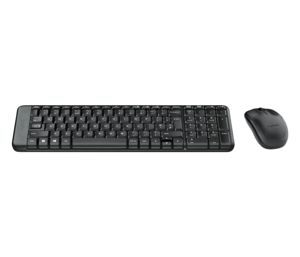 Logitech MK220 Wireless Keyboard and Mouse Combo – Compact, Reliable & Long Battery Life - BROMY