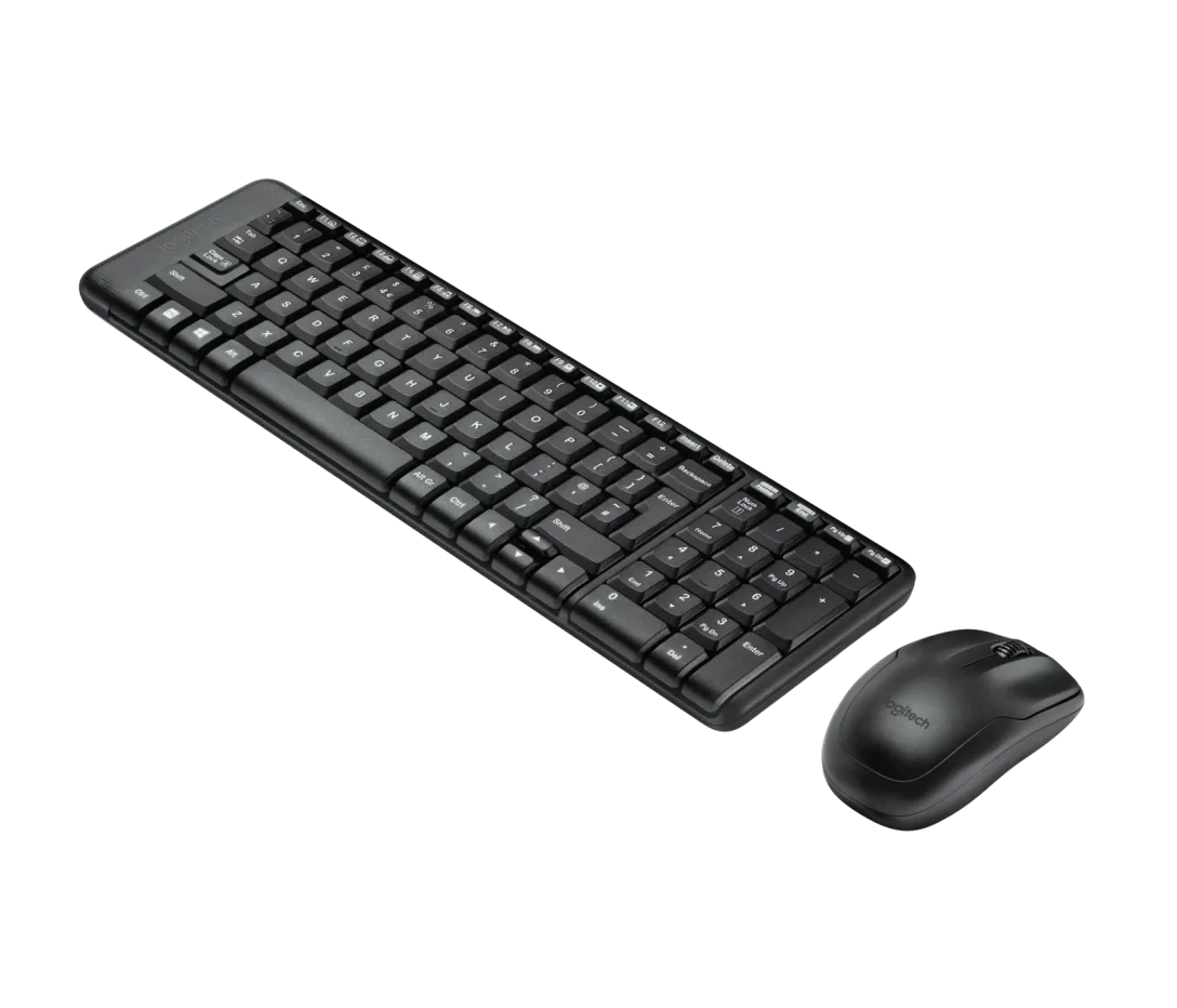 Logitech MK220 Wireless Keyboard and Mouse Combo – Compact, Reliable & Long Battery Life - BROMY