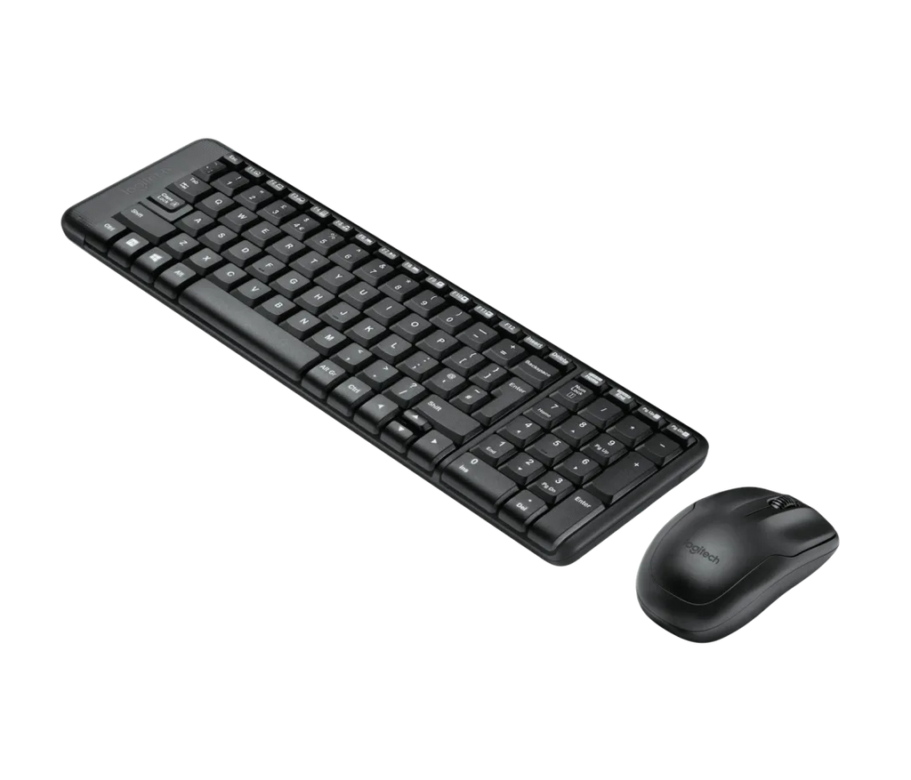 Logitech MK220 Wireless Keyboard and Mouse Combo – Compact, Reliable & Long Battery Life - BROMY